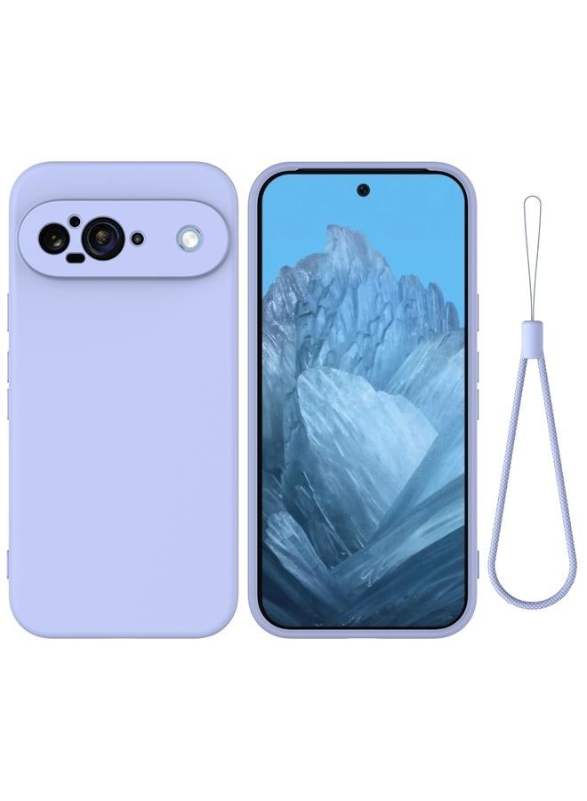 The Bros Phone Case For Google Pixel 9 Pure Color Liquid Silicone Shockproof Phone Phone Case - Image 1