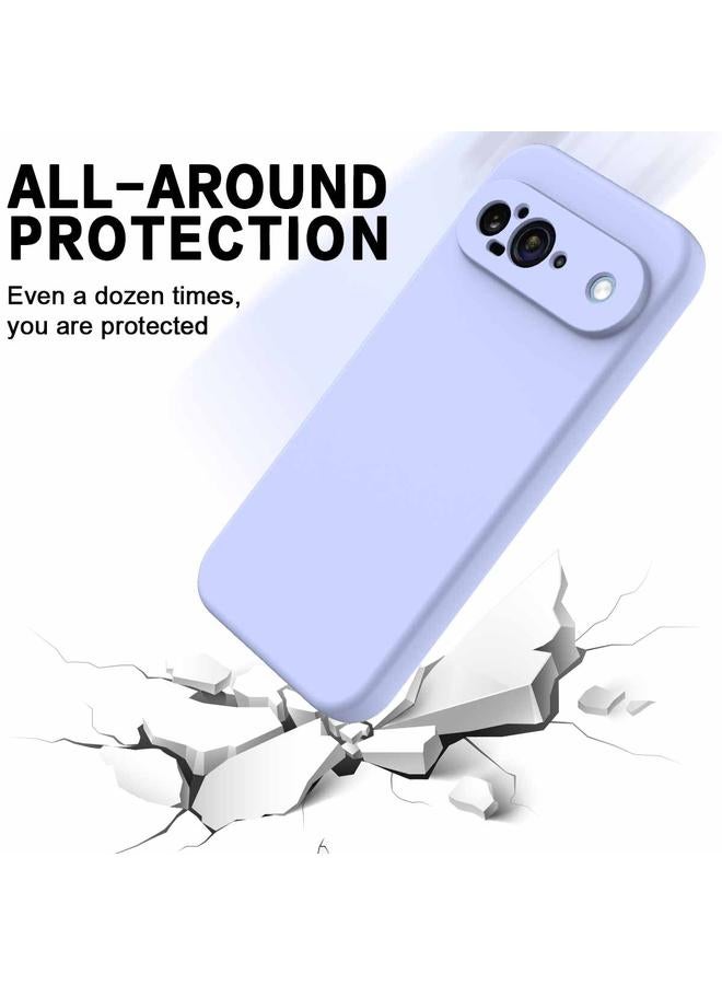 The Bros Phone Case For Google Pixel 9 Pure Color Liquid Silicone Shockproof Phone Phone Case - Image 5
