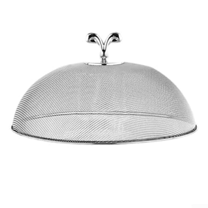 Stainless Steel Mesh Food Cover Indoor Outdoor Use 28cm Wind Resistant Easy Clean - Image 2