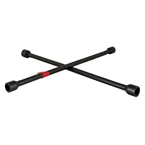 Pro Lift Pro-Lift W-9038P 20-Inch Heavy Duty SAE Lug Wrench - 4-Way Cross Wrench, Black - Image 2