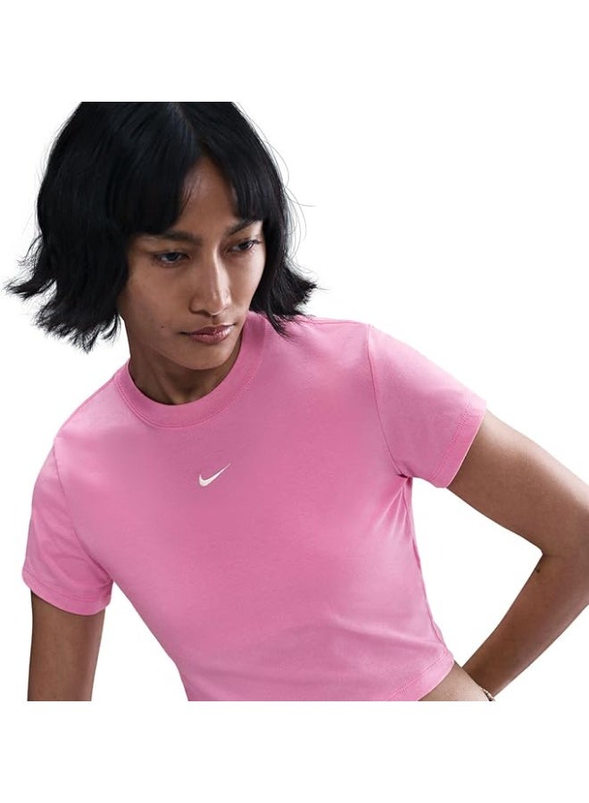 Nike Women’s Nike Sportswear Chill Knit Crop Top - Image 1