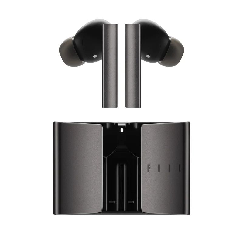 Fiil CC Pro 2 Wireless Earbuds Hi-Res Audio 42dB Adaptive Hybrid Anc, Black - Image 1