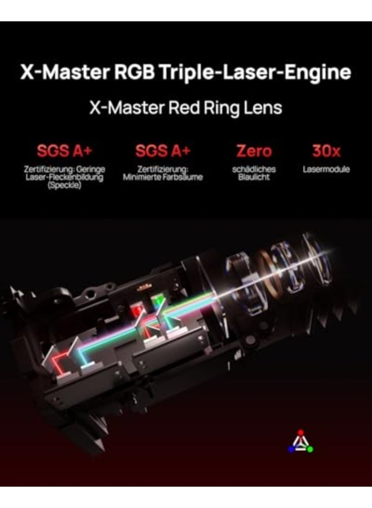 XGIMI Horizon 20 Pro | 4K RGB Triple Laser Projector, Up to 200" Screen Size, 4100 ISO Lumens, 240Hz Gaming, Google TV Built-in, HDR10, 2X 12W Harman/Kardon Speakers, Premium Home Entertainment - Image 5