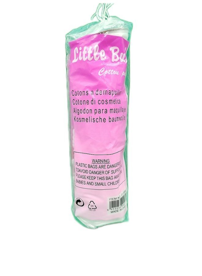 general 80-Piece Pure Cotton Make-UP Pads White - Image 2