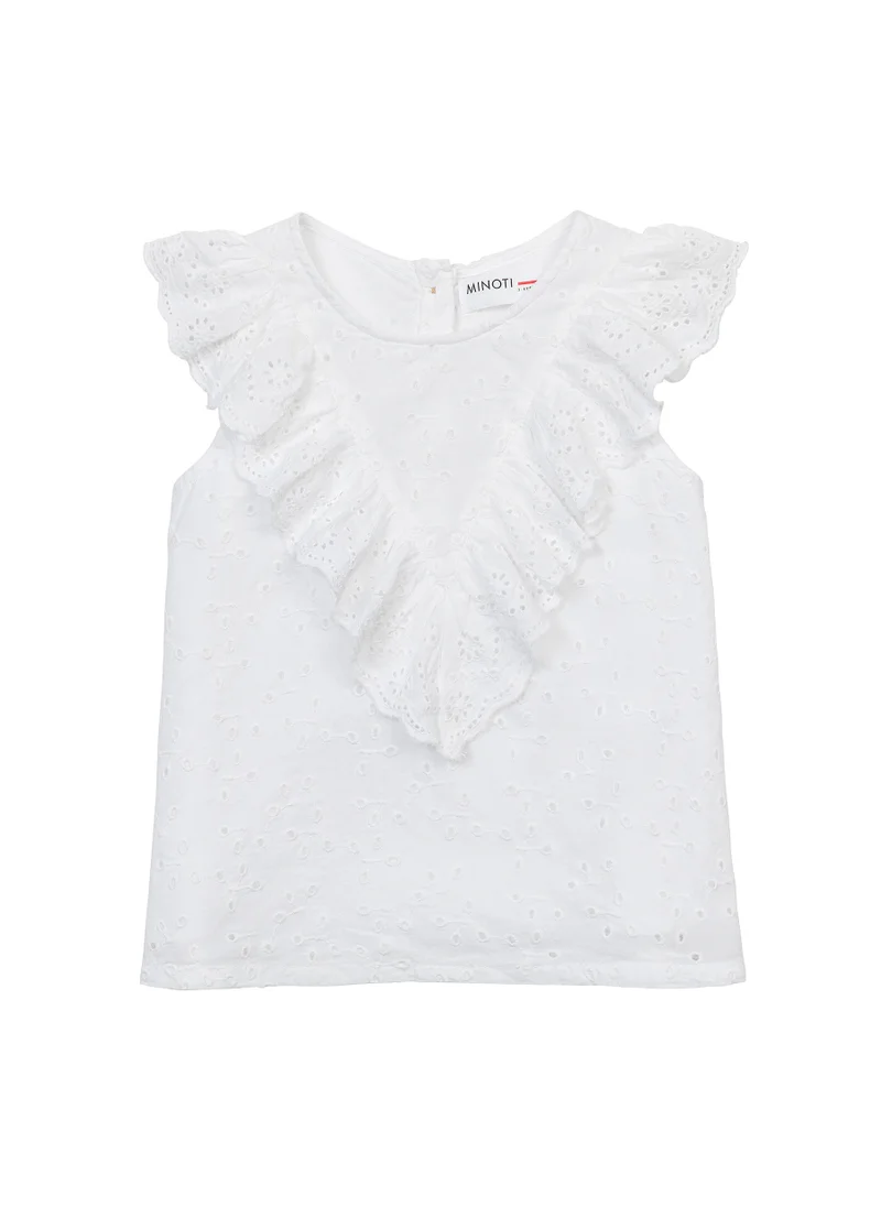 مينوتي Kids Girls Cotton T-Shirt