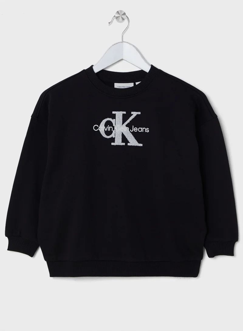 كالفن كلاين جينز TEDDY MONOLOGO FLEECE CN