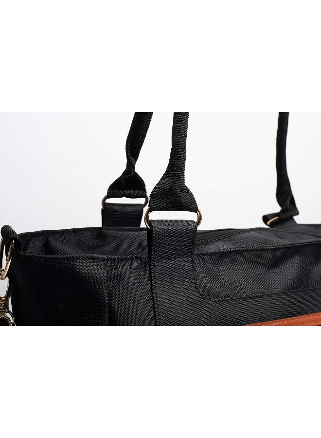 SoHo Designs SoHo Grand Central Station Diaper Bag (Black) - Image 3