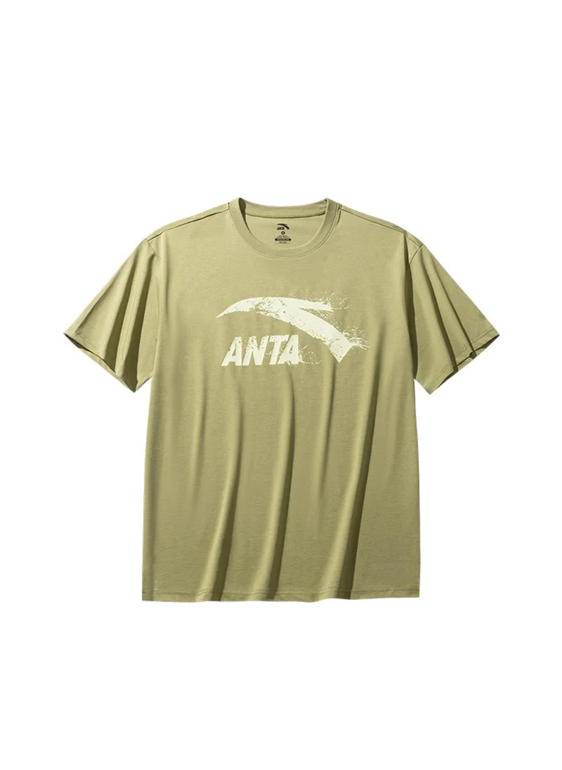 ANTA ANTA Men's SS Tee Green-LIFESTYLE