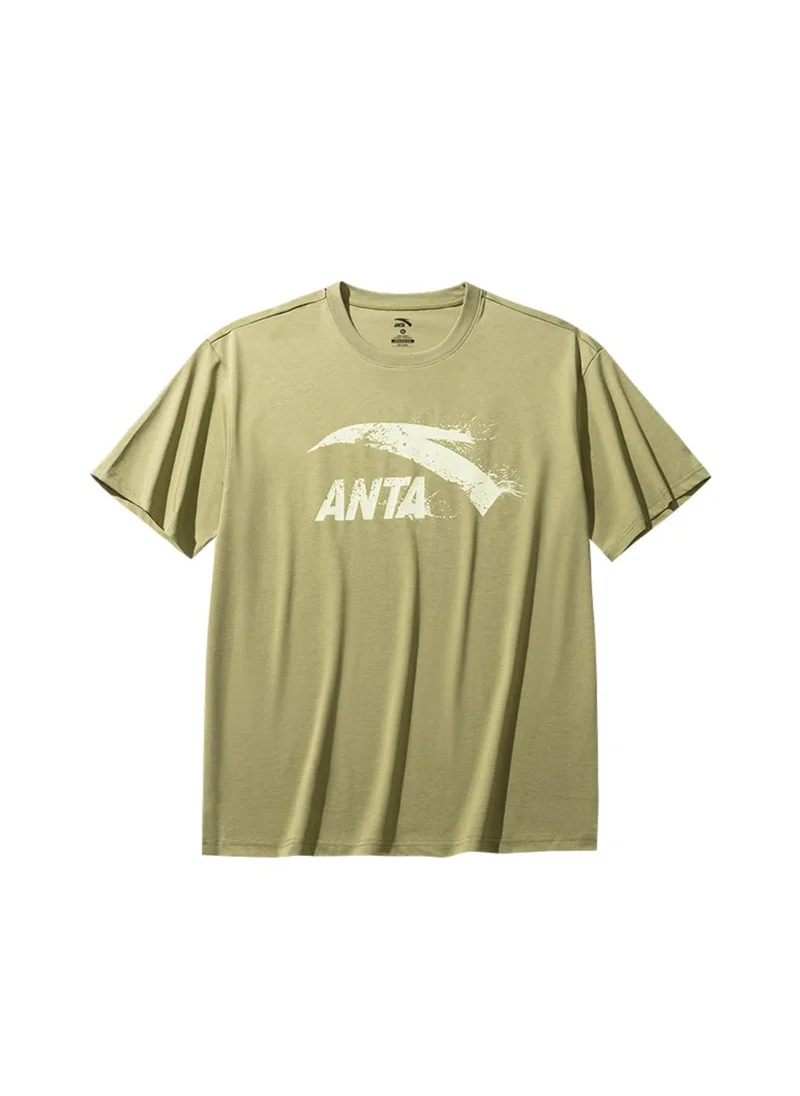 ANTA Classic Knit T-Shirt/3A Antibacterial Tech · IceCool Comfort · Effortless Everyday Style