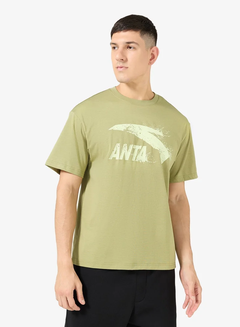 ANTA Classic Knit T-Shirt/3A Antibacterial Tech · IceCool Comfort · Effortless Everyday Style