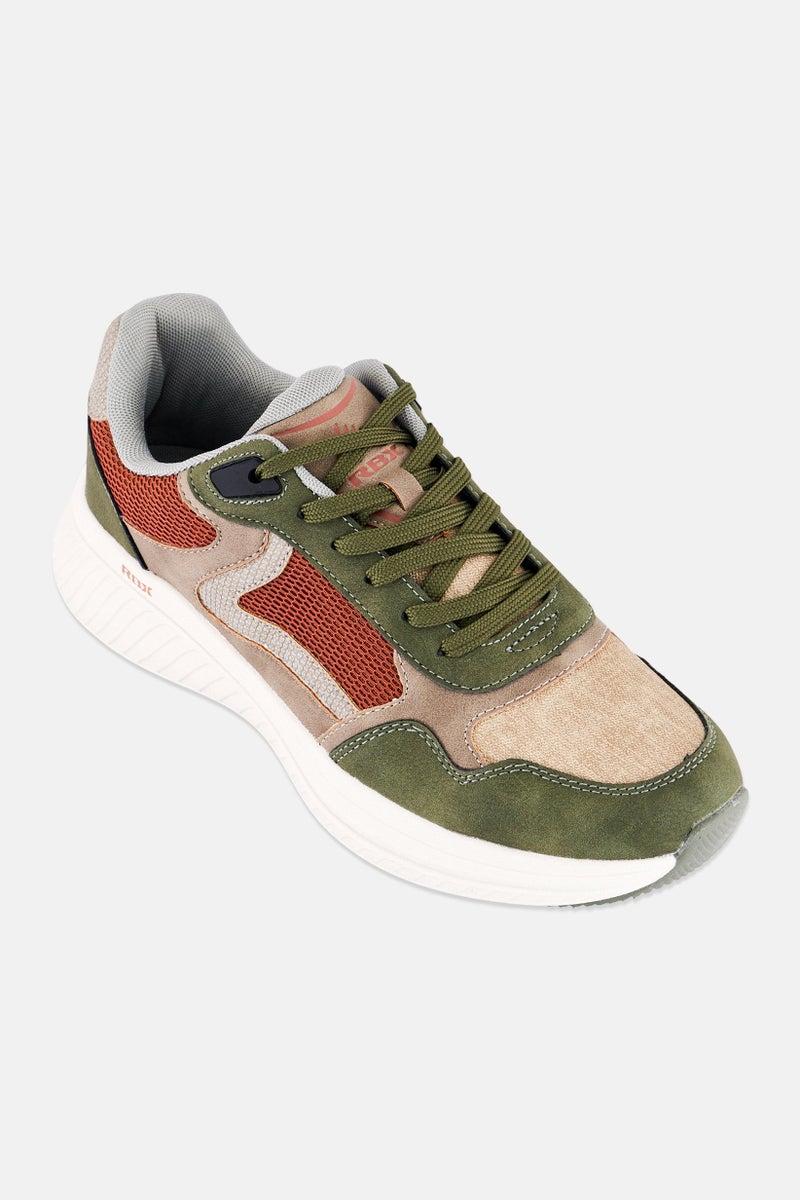 RBX Men Lace Up Outdoor Shoes, Multicolor - Image 1