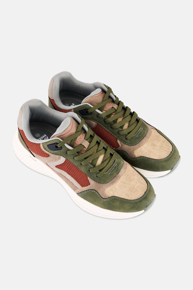 RBX Men Lace Up Outdoor Shoes, Multicolor - Image 2