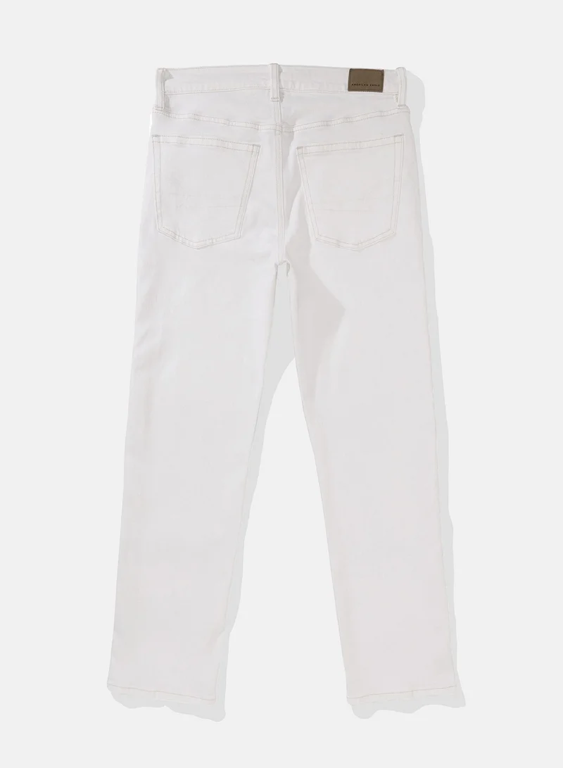 امريكان ايجل High Waist Straight Jeans