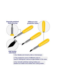 Cutting Blades for Cricut Explore, 30 Degree Fine Point Cutting Replacement Blades for Cricut Maker Machines Expression, Vinyl Fabric Cutting Replacement Blades - pzsku/Z711673532992DA41E7EBZ/45/_/1672803821/48752f67-c953-46fe-8b4b-a2b6f52a604c