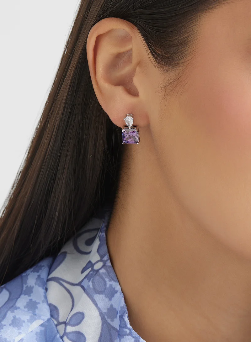 ايلا ليمتد اديشن Diamante Stud Earrings