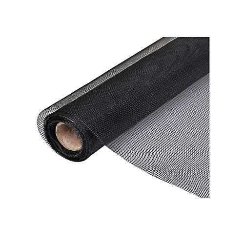 SAI PRASEEDA Fibreglass Mosquito Net for Windows 47 x 59 Inch_120 x 150 Cm_4 x 5 Feet Black Color with Adhesive Hook and Loop Stitched to Net SP3 - Image 4