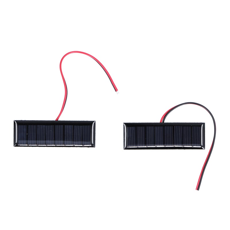 Mini Solar Panel 5W 12V Polysilicon - Durable Corrosion-Resistant Portable Solar Charger for DIY Solar Power Projects Science Experiments Low-Power Device Charging - Image 1
