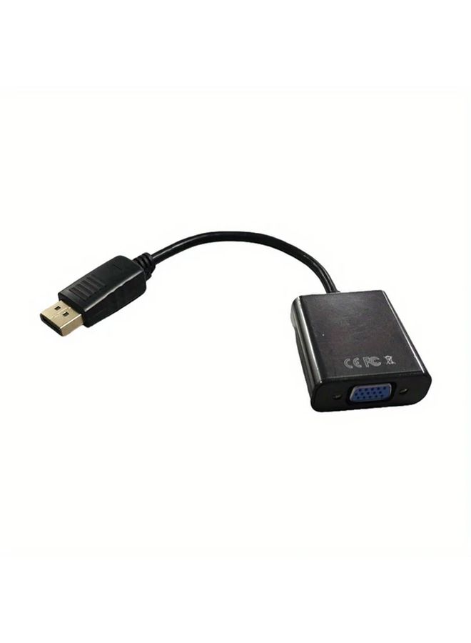 DP to DVI Adapter Converter with Chip 1080P Monitor Connection Cable - Image 4