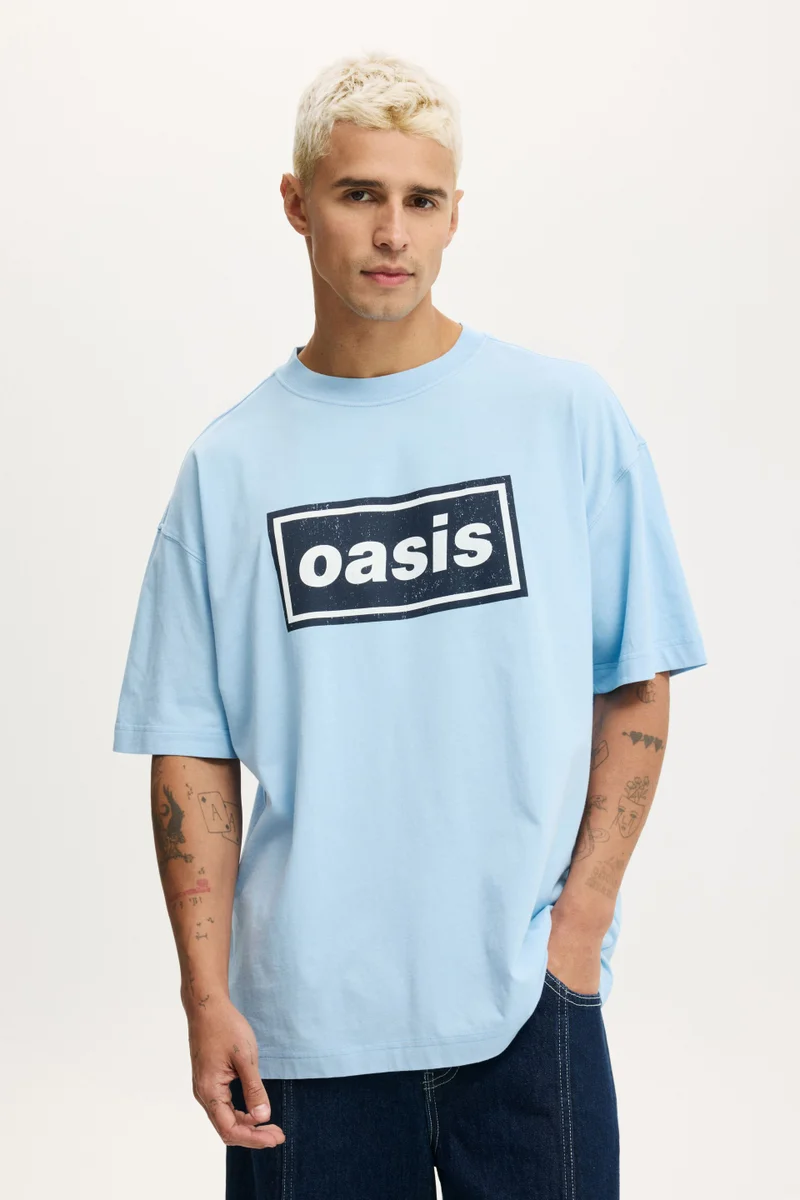 Cotton On Box Fit Premium Music T-Shirt