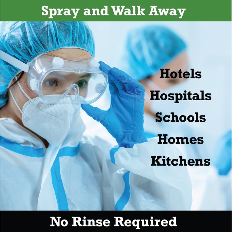 SNiPER Hospital Disinfectant, Odor Eliminator & All-Purpose Cleaner, 4 Ounce Spray Bottle - Image 4