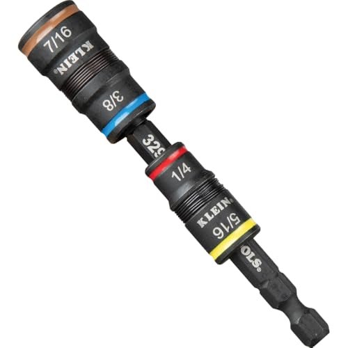 Klein Tools مجموعة أدوات كلاين 85515HD المكونة من 3 قطع، مفتاح ربط صغير، سائق متعدد الاستخدامات 12 في 1 ومجموعة مفاتيح SAE 5 في 1، أدوات للمساحات الضيقة - Image 3