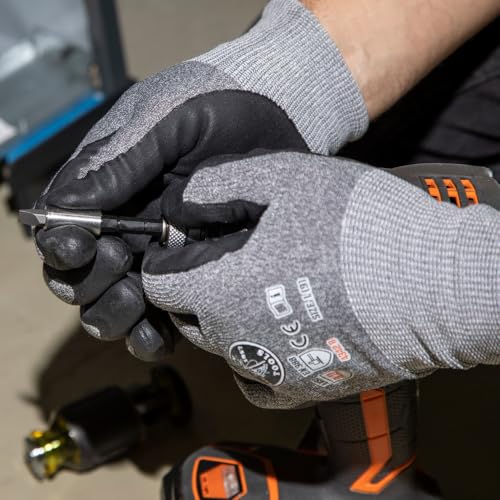 Klein Tools مجموعة أدوات كلاين 85515HD المكونة من 3 قطع، مفتاح ربط صغير، سائق متعدد الاستخدامات 12 في 1 ومجموعة مفاتيح SAE 5 في 1، أدوات للمساحات الضيقة - Image 5