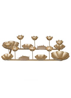 Webelkart Webelkart Decorative Rangoli Stand Handcrafted Diya for Diwali Decorationfor Bowl for Floating Flowers and Tea Light Candles Home and Table Decor| Urli Bowl for Home Decor  - Image 4