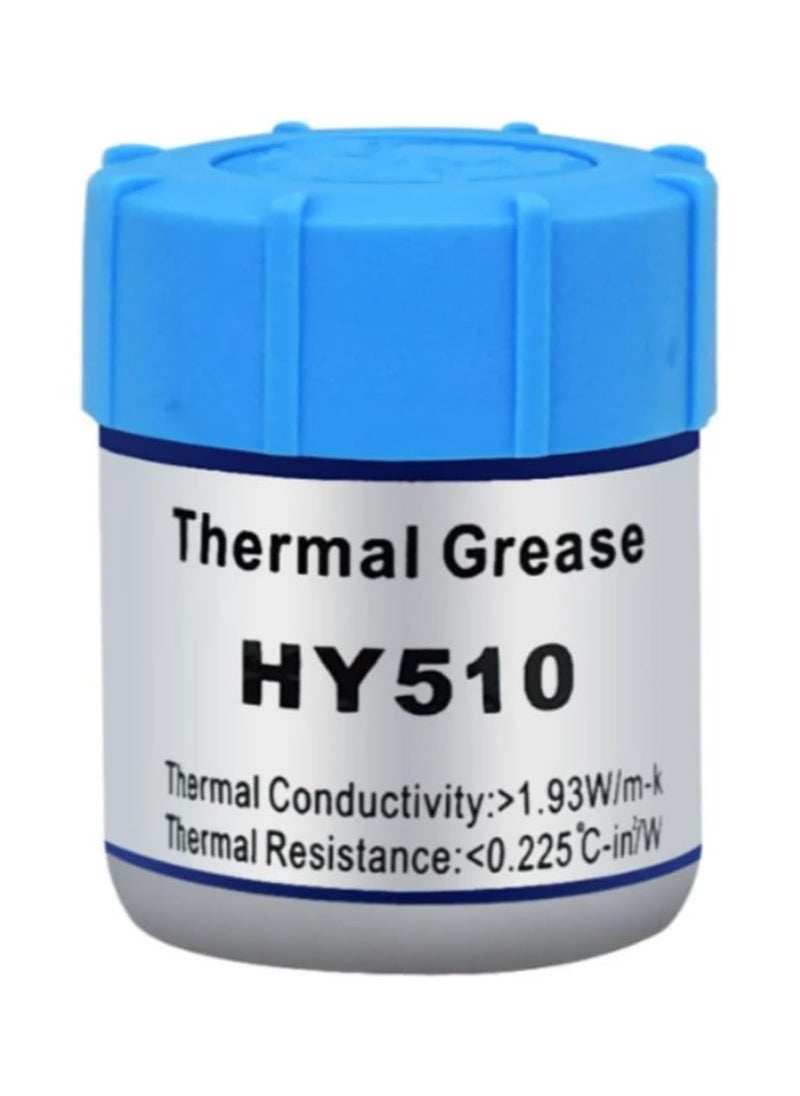 SOLDOUT 10g HY510 CPU Thermal Grease Compound HY 510 HY-510 Heat Conductive Silicone Paste  - Image 1