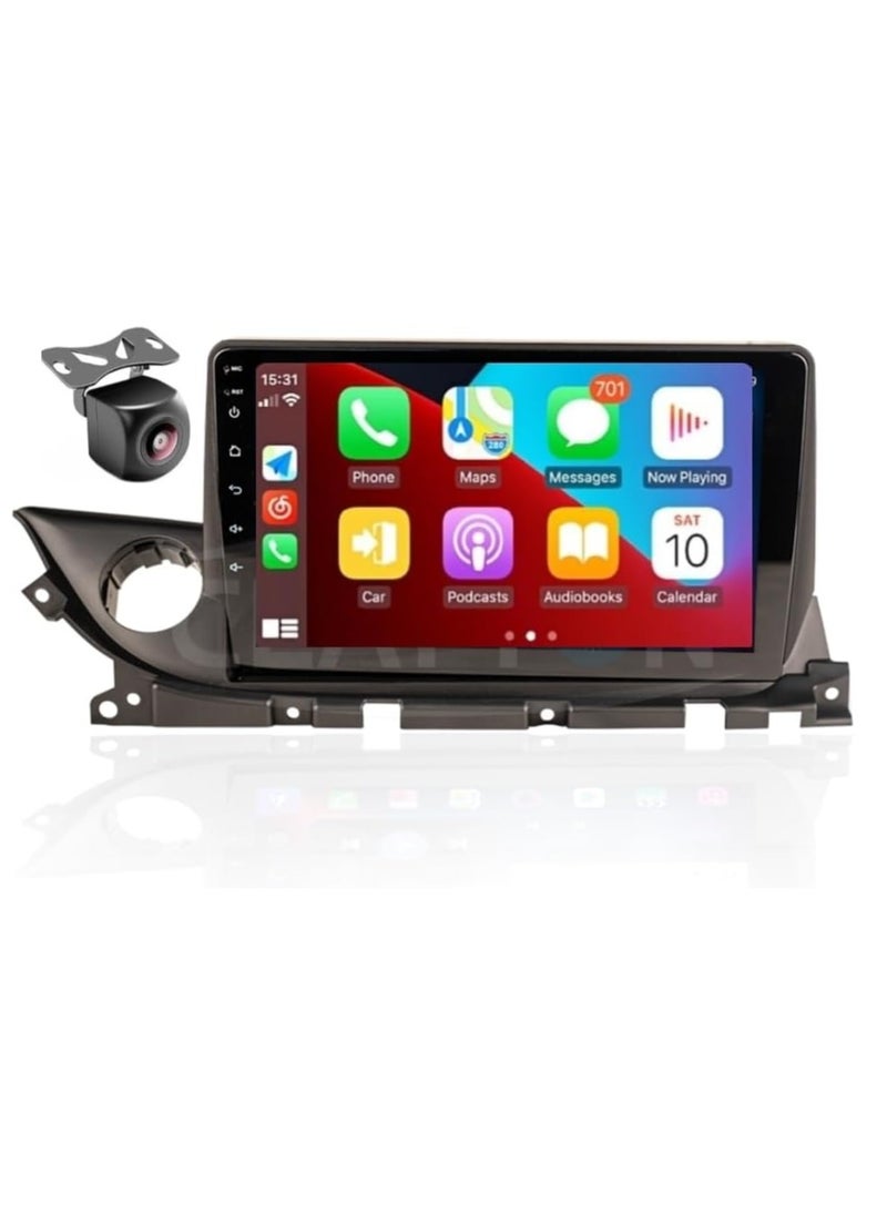 Vierex - Android Car Stereo Screen For Mazda 6 Mazda6 2018 2019 2020 2021 Support Apple Carplay Android Auto Wireless 4GB RAM Fast Interface AHD Camera Included QLED Bluetooth USB SIM Card - Image 1