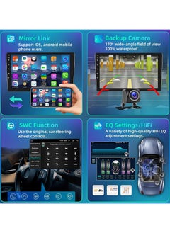 Vierex Android Car Stereo Screen For Mazda 6 Mazda6 2018 2019 2020 2021 Support Apple Carplay Android Auto Wireless 4GB RAM Fast Interface AHD Camera Included QLED Bluetooth USB SIM Card  - Image 5