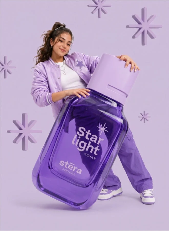 Stera Perfume STAR LIGHT STAR LIGHT Perfume For Women | Eau De Parfum - 50ml | Long Lasting Floral Fruity Gourmand Scent | Premium Quality Travel Size Women's Fragrance for Women | Best Price UAE