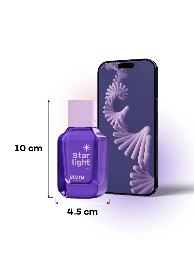 Stera Perfume STAR LIGHT STAR LIGHT Perfume For Women | Eau De Parfum - 50ml | Long Lasting Floral Fruity Gourmand Scent | Premium Quality Travel Size Women's Fragrance for Women | Best Price UAE
