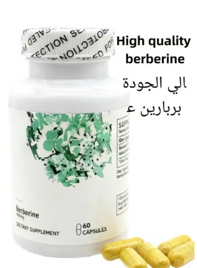 Berberine Thorne Research Berberine-500 | Botanical Compound for Blood Sugar Metabolism Support | 60 Capsules - Image 1
