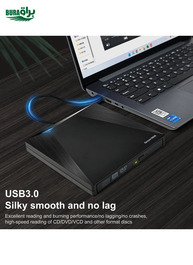 BURAQ Great Wall OD101 Portable DVD Burner Drive  - Image 4