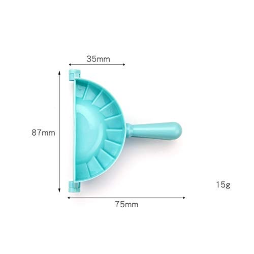 VolksRose Ravioli Maker Set, VolksRose 3 Pack Plastic Pierogi Dumpling Maker Wrapper Pastry Dough Press Pie Empanada Press Mould Pastry Crimpers, Pelmeni Dumplings Kitchen Cooking DIY Tool, Round Shape, S M L - Image 4