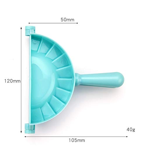 VolksRose Ravioli Maker Set, VolksRose 3 Pack Plastic Pierogi Dumpling Maker Wrapper Pastry Dough Press Pie Empanada Press Mould Pastry Crimpers, Pelmeni Dumplings Kitchen Cooking DIY Tool, Round Shape, S M L - Image 3