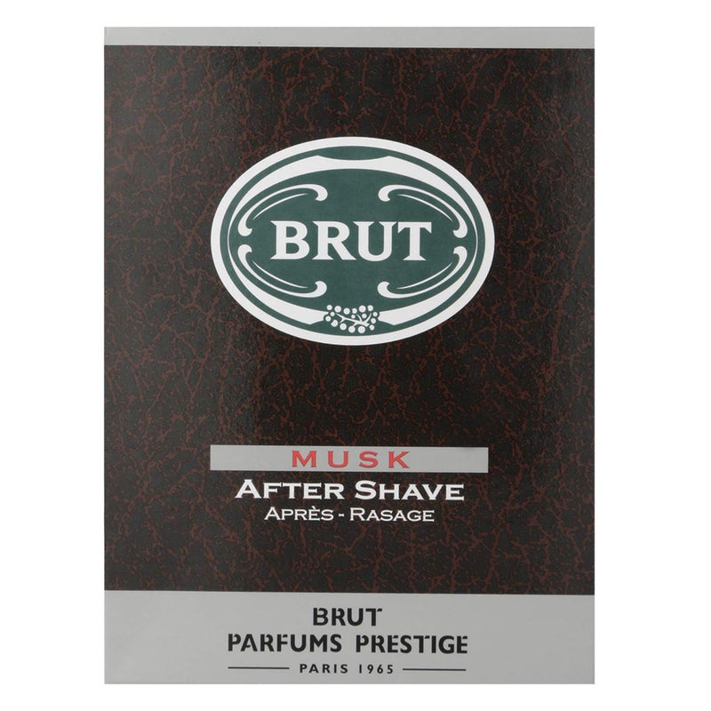 BRUT Aftershave Musk Boxed 100ml - Image 2