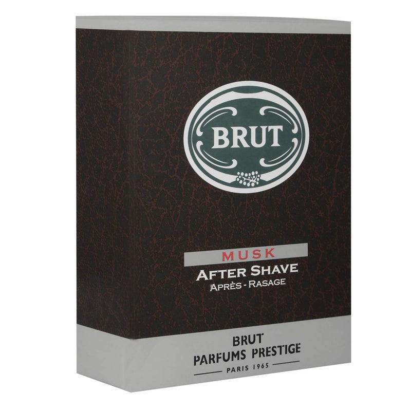 BRUT Aftershave Musk Boxed 100ml - Image 1