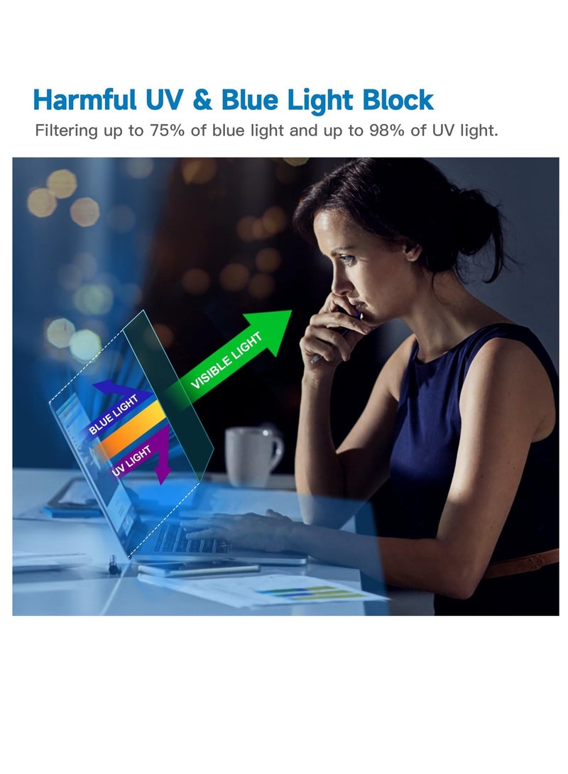 general 1Pack 16 inch Anti Blue Light Screen Protector, Eye Protection Anti Glare  Blue Light Blocking Screen Filter Compatible with All 16 Laptops with 16:10 Aspect Ratio - Image 4