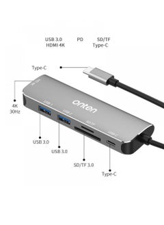 ONTEN 5 in 1 Type-C Multi Function Dock Station – 4k / PD Port Adapter | OTN-95116D - pzsku/Z711855B00388DF45ACFBZ/45/_/1721914826/3ecb9175-bdba-4499-93ad-fce58ba114d6