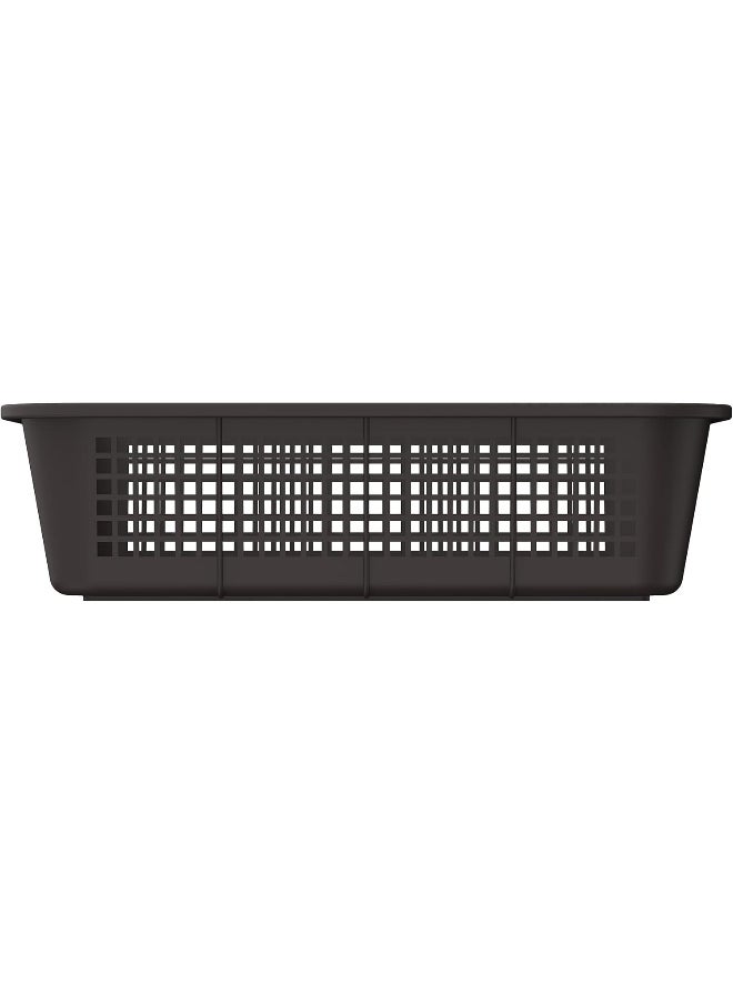 Cosmoplast Large Fruit Tray Storage Basket, Dark Brown  - Image 3