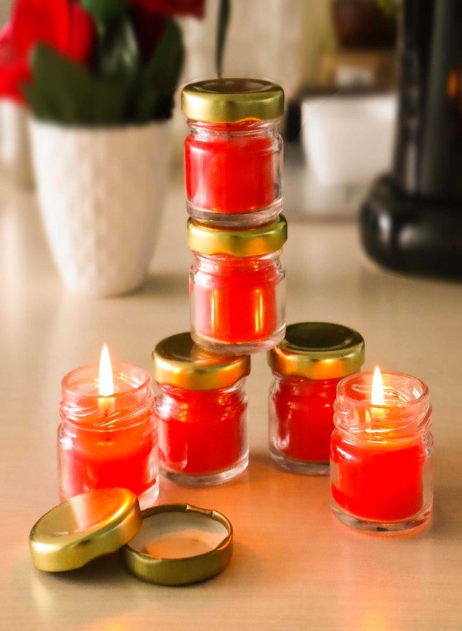 بيور سورس انديا شمعة معطرة من بيور سورس إنديا، عبوة صغيرة 20 غرام - شمع طبيعي - مثالية للسفر، والإهداء، والمنتجعات الصحية، وغرفة النوم (برائحة الماندرين) - Image 4