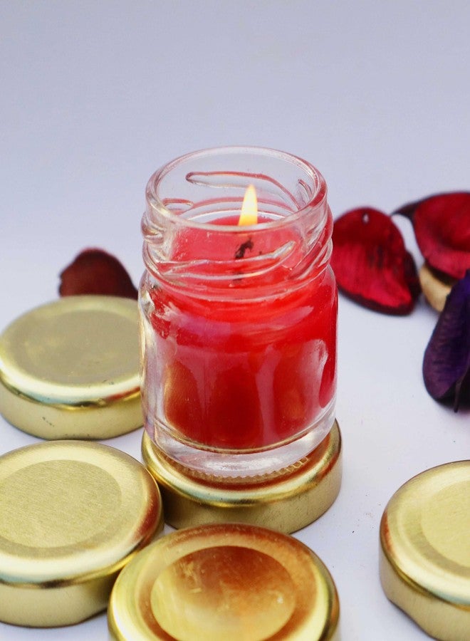 بيور سورس انديا شمعة معطرة من بيور سورس إنديا، عبوة صغيرة 20 غرام - شمع طبيعي - مثالية للسفر، والإهداء، والمنتجعات الصحية، وغرفة النوم (برائحة الماندرين) - Image 2