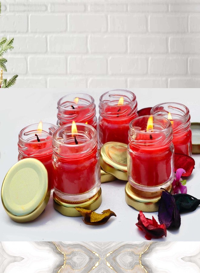 بيور سورس انديا شمعة معطرة من بيور سورس إنديا، عبوة صغيرة 20 غرام - شمع طبيعي - مثالية للسفر، والإهداء، والمنتجعات الصحية، وغرفة النوم (برائحة الماندرين) - Image 1