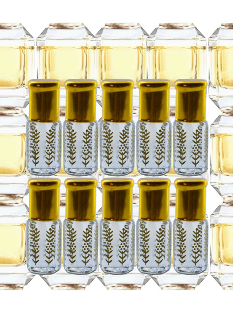 10 Pieces Paradiso Essential Oil For Women Original Clear 3 Ml