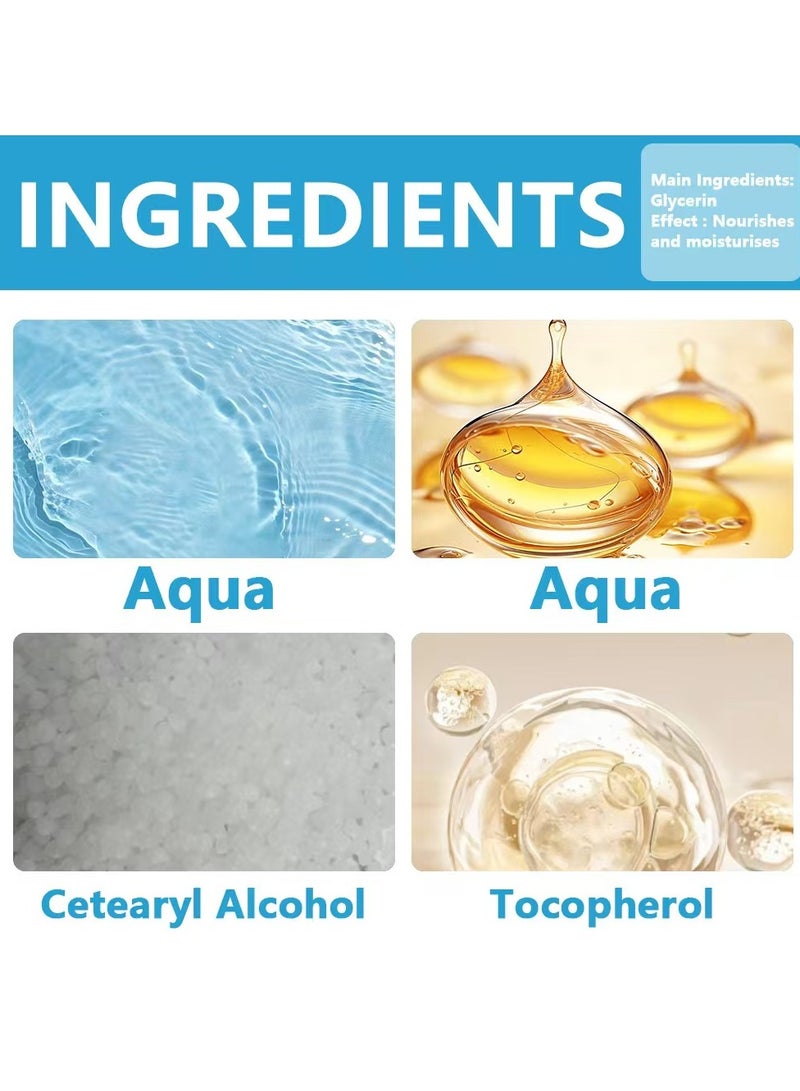 ATRJSZ Non-irritating Hair Removal Cream, Quick Hair Removal Cream, Body Liquid, Leg, Arm, Private Part Hair Removal, For Men - Image 3