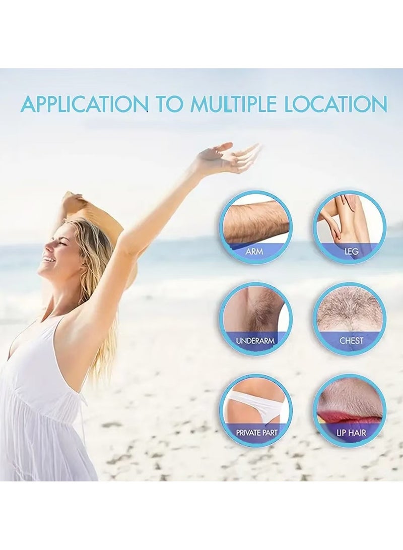 ATRJSZ Non-irritating Hair Removal Cream, Quick Hair Removal Cream, Body Liquid, Leg, Arm, Private Part Hair Removal, For Men - Image 4