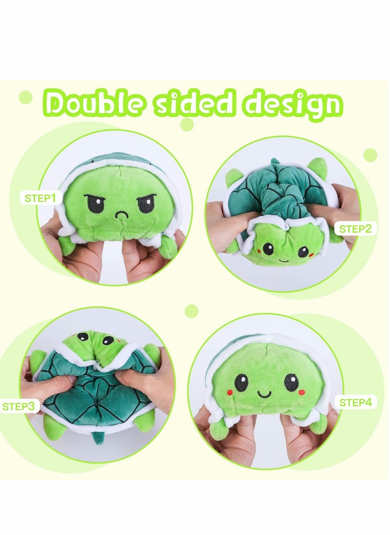 KASTWAVE - Double-Sided Flip Cat Plush Toy, Reversible Plush, Cat Plushie, Cute Double Sided Flip Soft Cat, Reversible Cat Plush - Image 1