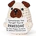 Lodeskee Positive Affirmations Signs Easter Eggs Filled Basket Stuffers Gifts for Women Friend Emotional Inspirational Support Handmade Crochet Presents Encouragement Decoration for Dog Lover - Image 3