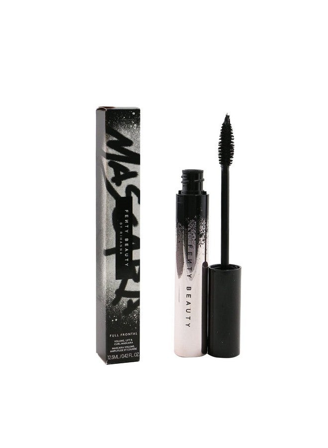 Fenty Beauty by Rihanna Full Frontal Volume, Lift & Curl Mascara Cuz I'm Black - Image 2